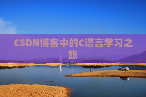 CSDN博客中的C语言学习之旅
